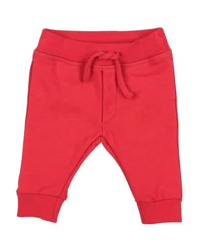 Dsquared2 Babies' Logo-print Cotton Track Pants In Red