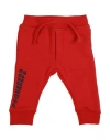 Dsquared2 Newborn Boy Pants Red Size 3 Cotton, Elastane In Red