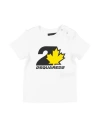 Dsquared2 Toddler Boy T-shirt White Size 6 Cotton