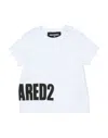 Dsquared2 Kids' T-shirts In White