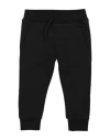 Dsquared2 Babies'  Newborn Pants Black Size 3 Cotton, Elastane