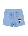 Dsquared2 Babies'  Newborn Shorts & Bermuda Shorts Light Blue Size 3 Cotton