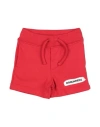 Dsquared2 Newborn Shorts & Bermuda Shorts Red Size 3 Cotton In Red