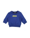 Dsquared2 Newborn Sweatshirt Blue Size 3 Cotton In Blue