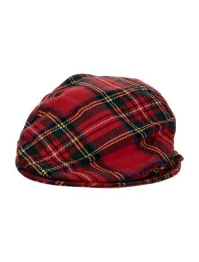 Pre-owned Dsquared2 Newsboy Hat In Red