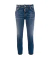 Dsquared2 Nine-point Slim Jeans In Blue