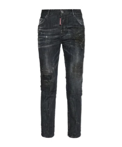 DSQUARED2 DSQUARED2 NIRVANA WASH COOL GIRL DISTRESSED JEANS
