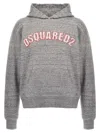 Dsquared2 Hooded Kangaroo Pocket Sweater With Ribbed Cuffs