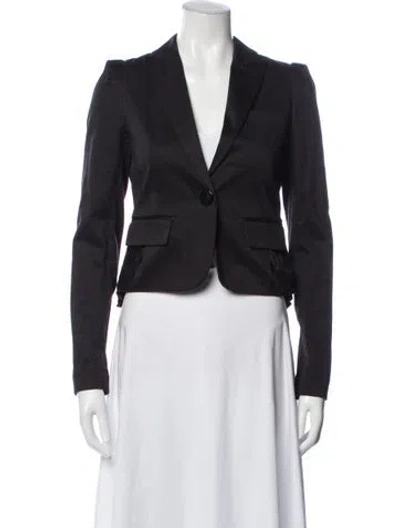 Pre-owned Dsquared2 Nylon Blazer In Black
