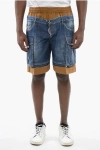 Dsquared2 Nylon Boxer Shorts With Denim Detailing