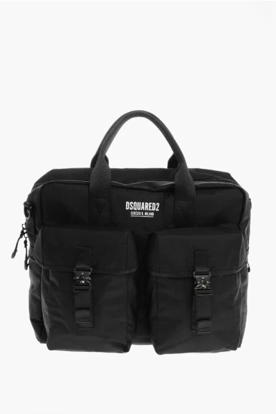 Dsquared2 Nylon Ceresio Business Bag With Utility Pockets