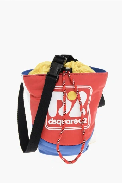 Dsquared2 Nylon Chalk Bag With Crabiner