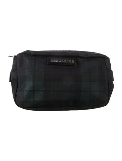 Pre-owned Dsquared2 Nylon Clutch In Black