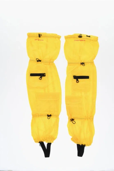 Dsquared2 Nylon Gaiters With Zip And Coulisse