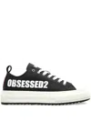 Dsquared2 Obsessed2 Logo Sneakers In Black