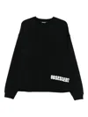 Dsquared2 Obsessed2 Logo Sweatshirt In Black