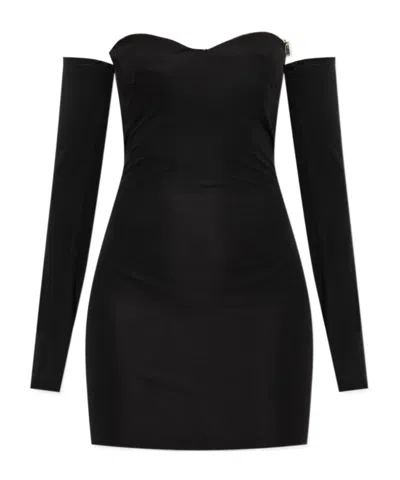DSQUARED2 DSQUARED2 OFF-SHOULDER MINI DRESS