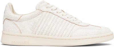 Dsquared2 Off-white Boxer Sneakers