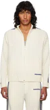 Dsquared2 Off-white Zipped Sweater In 101 Off-white