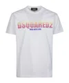 Dsquared2 White Cotton T-shirt In White