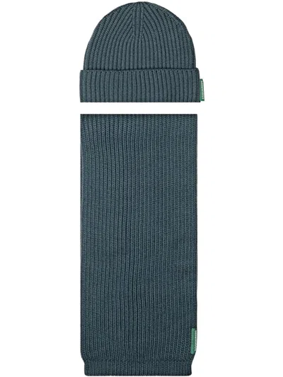 DSQUARED2 ONE LIFE ONE PLANET BEANIE AND SCARF SET