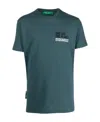 Dsquared2 Man T-shirt Deep Jade Size 3xl Cotton In Blue
