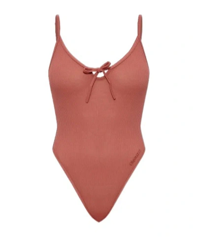 Dsquared2 One-piece Swimsuit In Brown