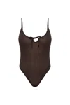 Dsquared2 One-piece Swimsuit In Brown