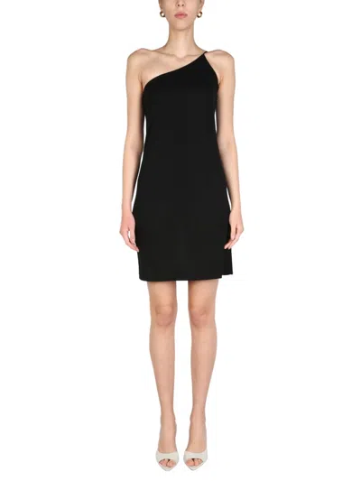 Dsquared2 One-shoulder Dress In Black
