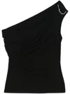 Dsquared2 One-shoulder Top In Black