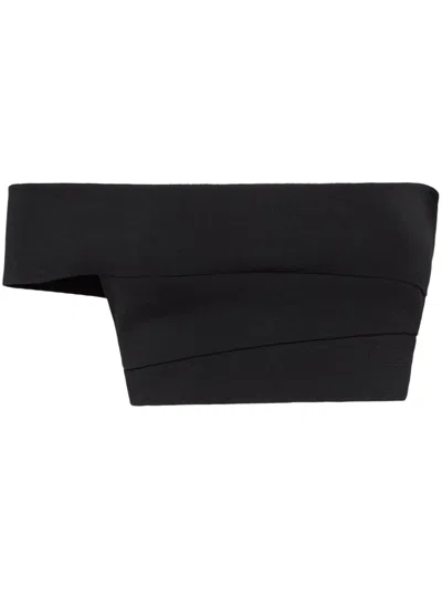 Dsquared2 Asymmetrisches Top In Schwarz