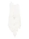 Dsquared2 Open-back Dress In White