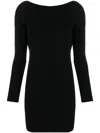 Dsquared2 Dsquared Women Black Viscose Mini Dress
