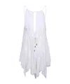 Dsquared2 Open-back Mini Dress In White