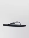 Dsquared2 Open Toe Thong Strap Sandals With Textured Sole
