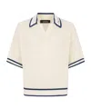 Dsquared2 Dsquared Men Polo With Logo In Neutral