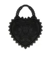 Dsquared2 Open Your Heart Tote Bag In Black