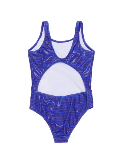Dsquared2 Kids' Open-back Swimsuit In Multi