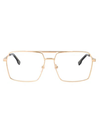 Dsquared2 D2 Square-frame Glasses In Gold