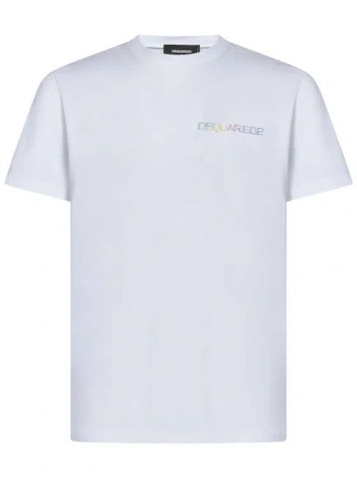 Dsquared2 Optical White Cotton Jersey T-shirt