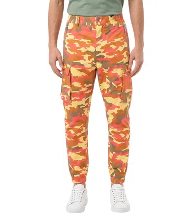 Dsquared2 Orange Slim Cargo Pants