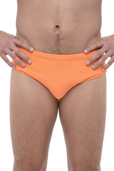 Dsquared2 Orange Solid Swim Brief
