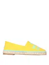 Dsquared2 Dsquared Men Organic Canvas Espadrille In Yellow