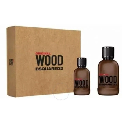 Dsquared2 Original Wood Gift Set Fragrances 8011003877287 In Silver / Violet