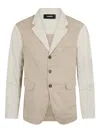 Dsquared2 Osaka Single-breasted Blazer In Neutral