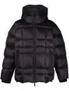 Dsquared2 Long-sleeved Down Jacket In Black