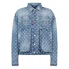 Dsquared2 Logo-embellishment Denim Jacket In Blue