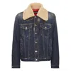 Dsquared2 Long Sleeve Casual Jacket In Blue