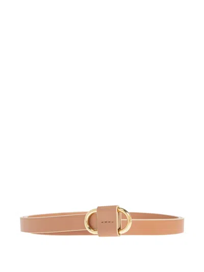Dsquared2 Oval-buckle Belt In Brown