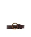 Dsquared2 Logo Embossed Belt In Black